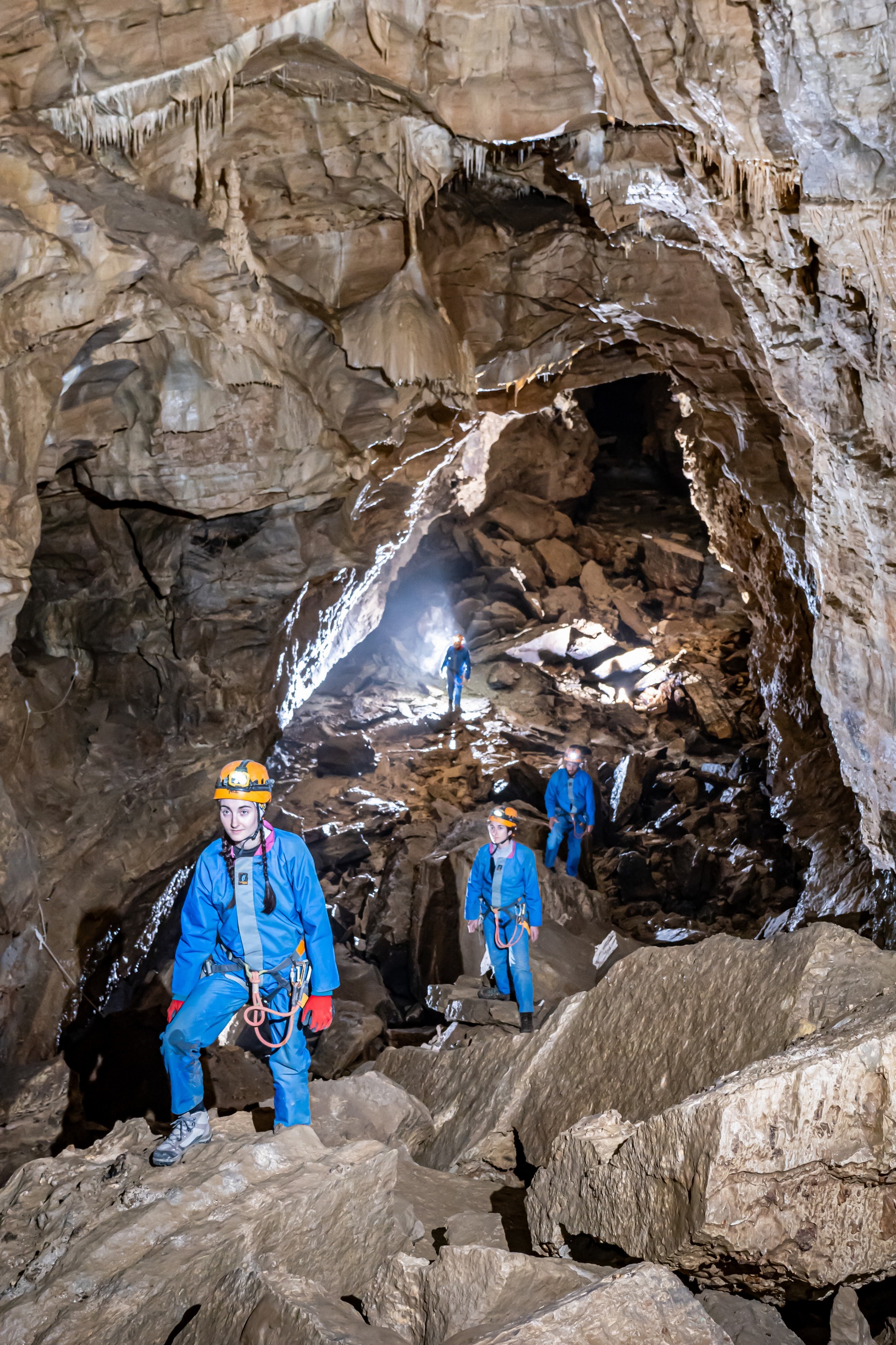 Spéléologie aux cuves de Sassenage avec Vercors Vertical