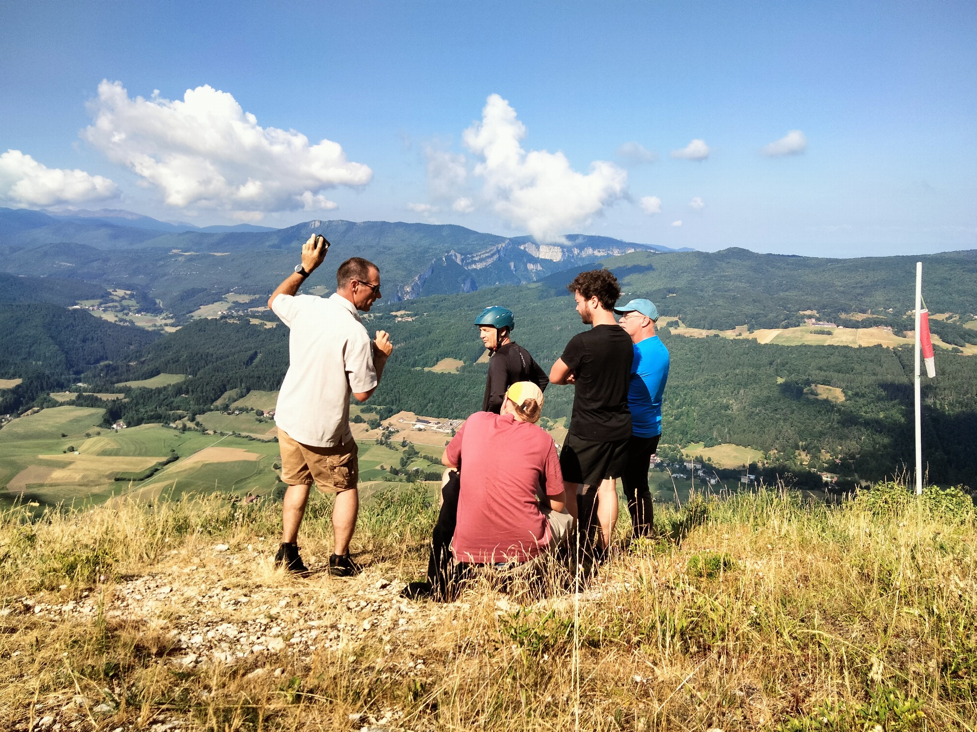 Stage d'initiation en parapente en Vercors Drôme