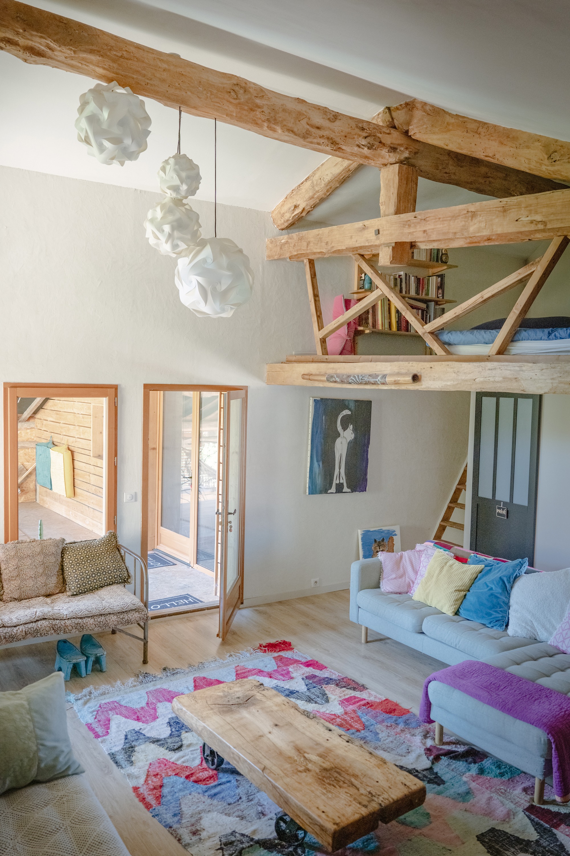 La Salon et la mezzanine