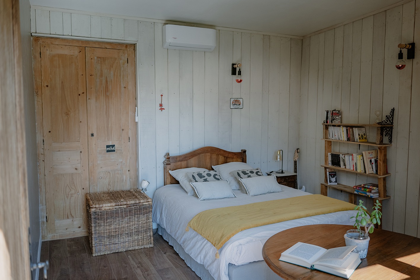 Chambre beige