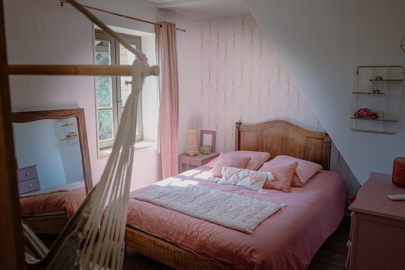 Chambre rose