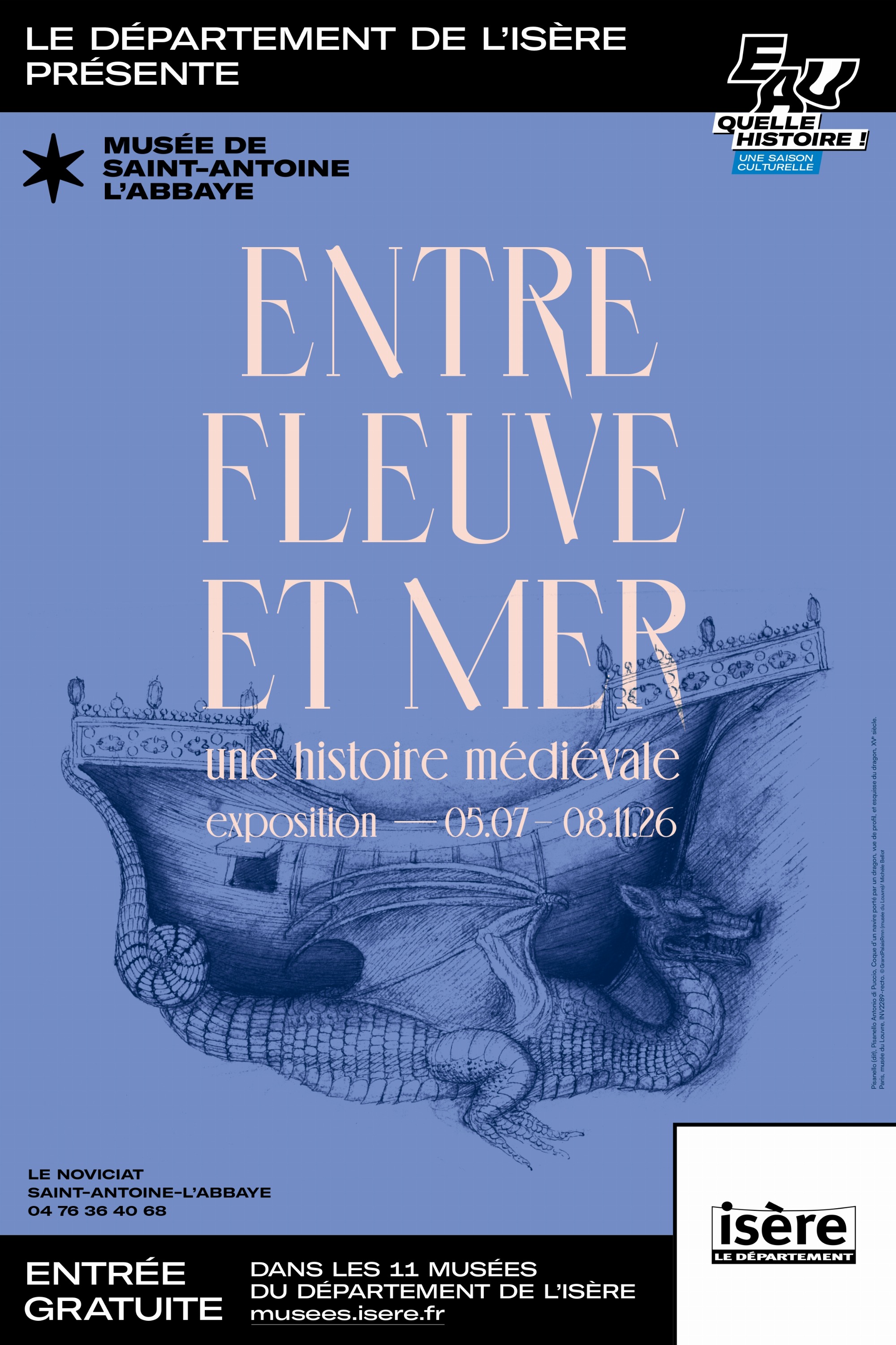 Visuel de l'exposition Entre fleuve et mer. Une histoire médiévale