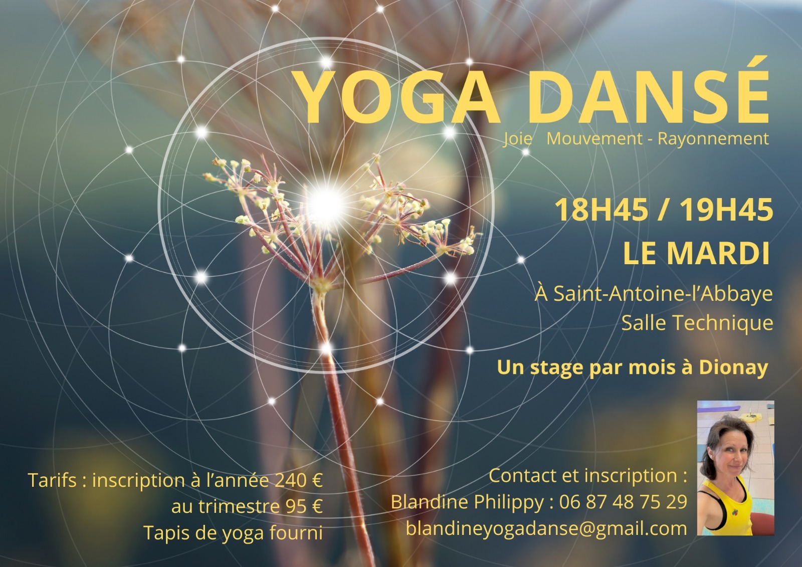 Cours Yoga Dansé