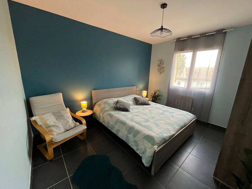 chambre bleue
