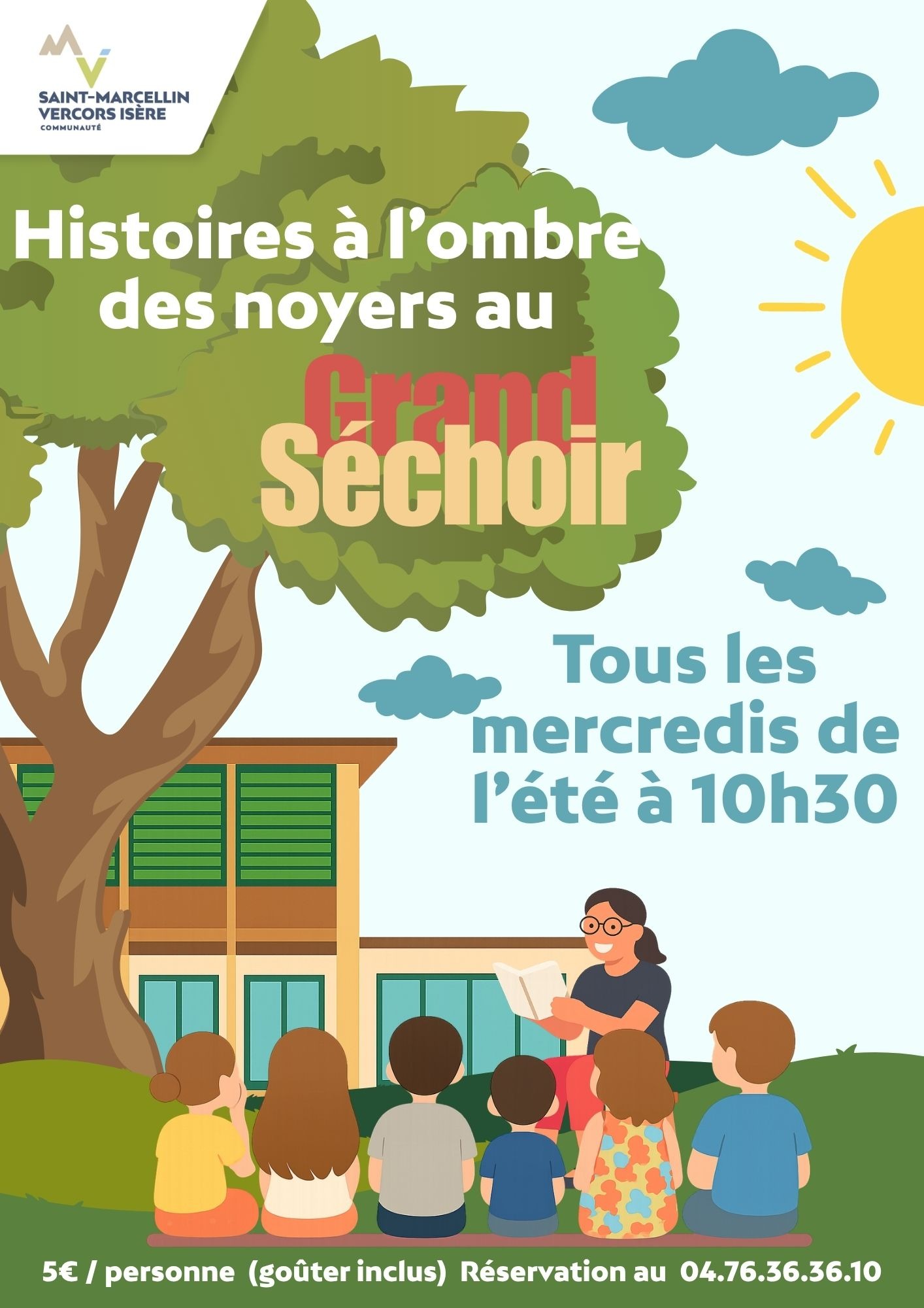 Histoires à l'ombre des noyers - Cie Et roulent les mots_Vinay