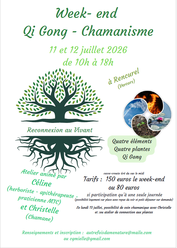 Week-end Qi Gong et chamanisme_Rencurel