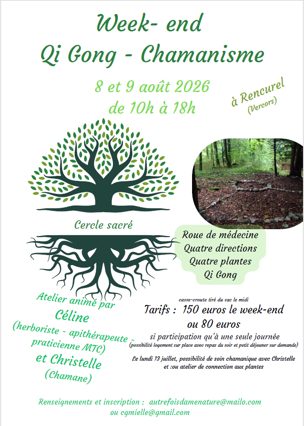 Week-end Qi Gong et chamanisme_Rencurel