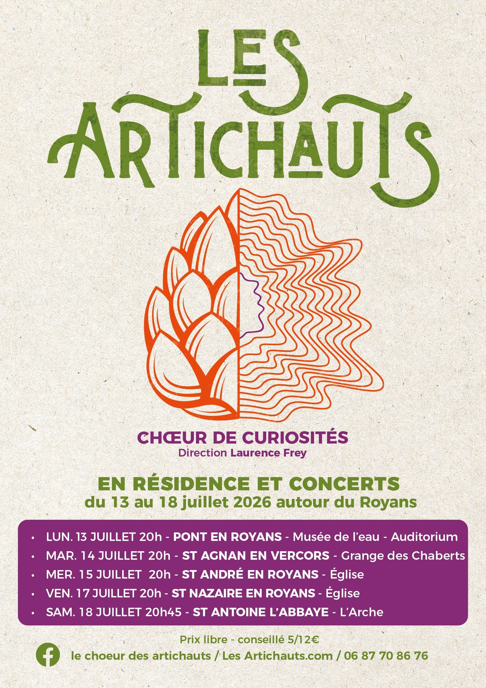 Les Artichauts - Choeur de curiosités_Pont-en-Royans