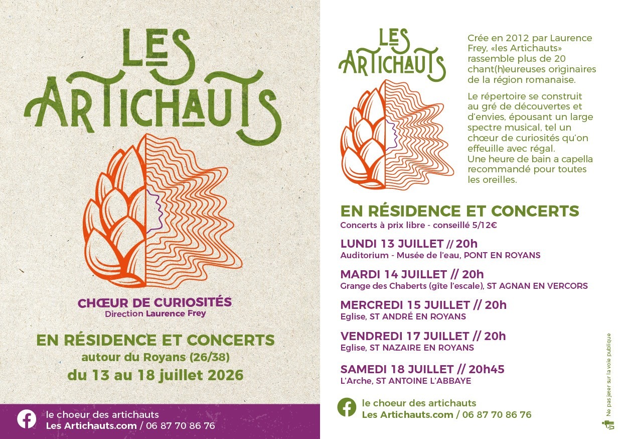 Les Artichauts - Chœur de curiosités_Saint-André-en-Royans