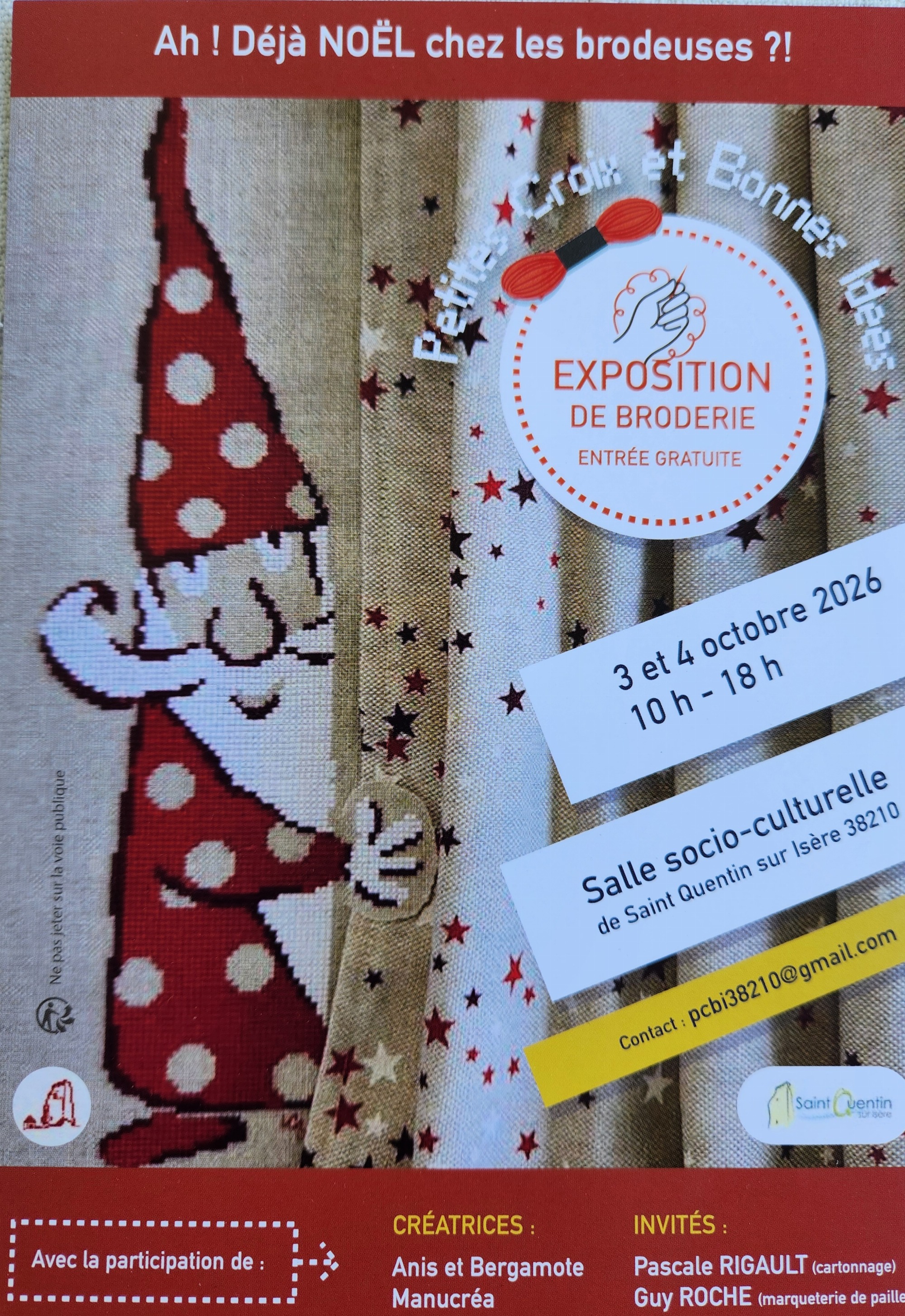EXPOSITION BRODERIE