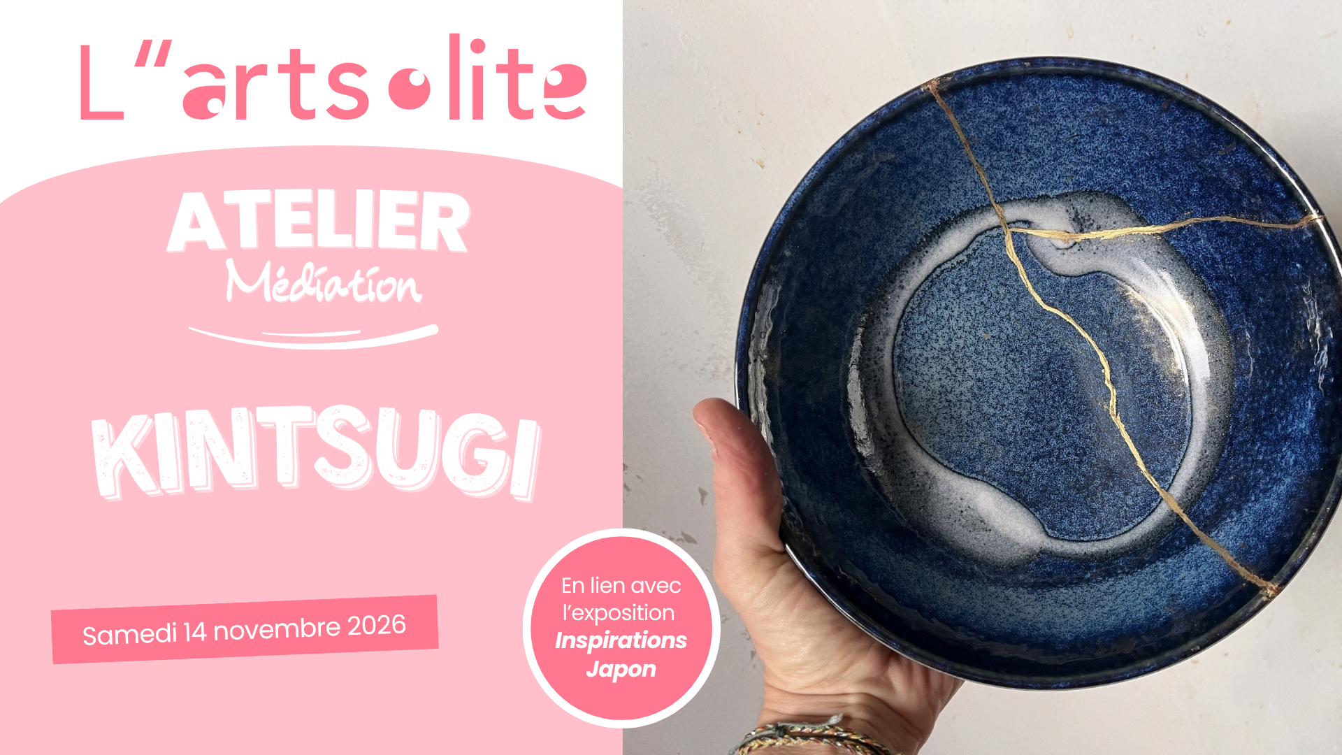 Atelier découverte du Kintsugi avec Stéphanie Ruelle_Saint-Jean-en-Royans