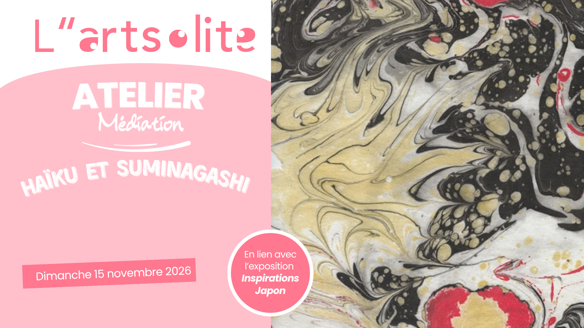 Atelier d'écriture Haïku et Suminagashi avec Anne Da Costa_Saint-Jean-en-Royans