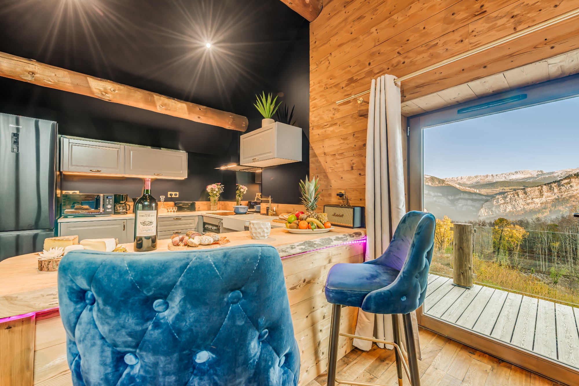 Chalet en pierre avec vue montagne - VERCORS_Rencurel