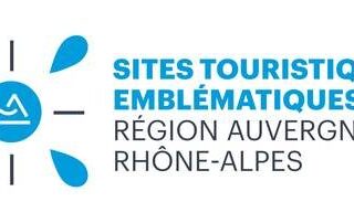 logo site emblématique région auvergne rhone alpes pour la grotte de choranche dans le vercors