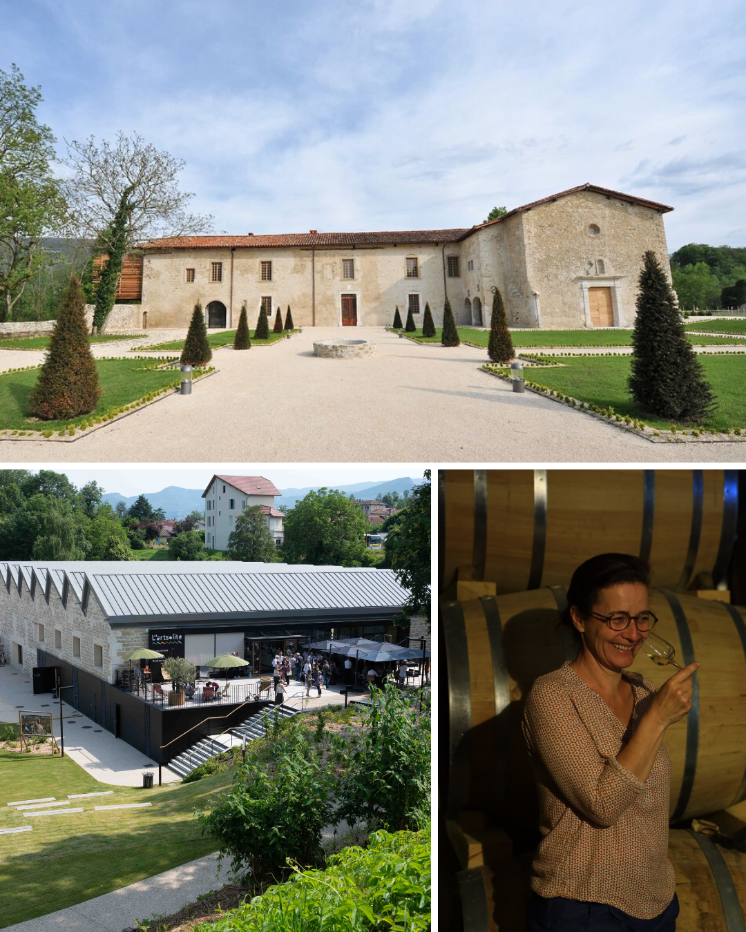 site médiéval du couvent des carmes, l''artsolite à saint-jean-en-royans et la distillerie du vercors