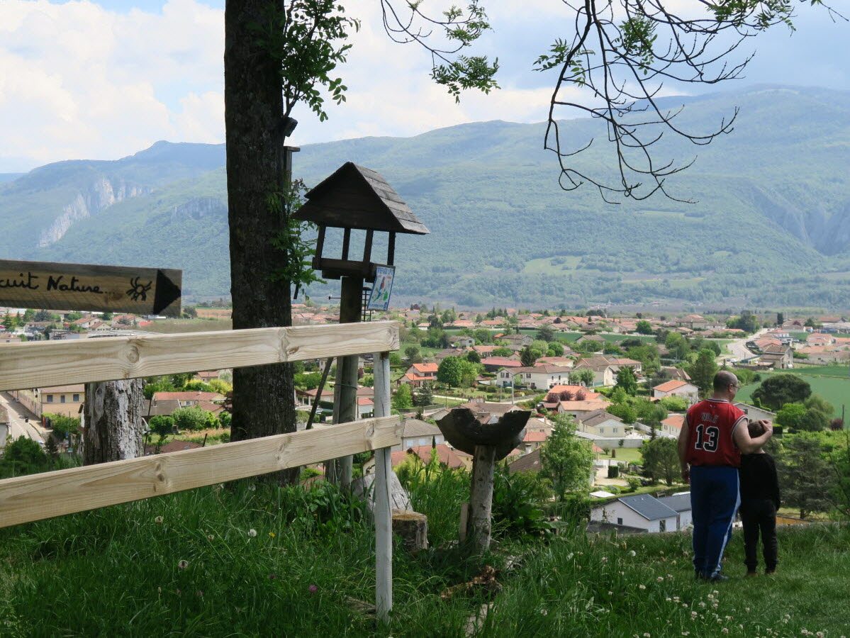 Parc de Joud balade bucolique vue depuis Saint-Marcellin