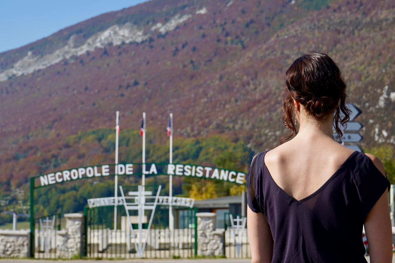 Nécropole de la Résistance dans le Vercors