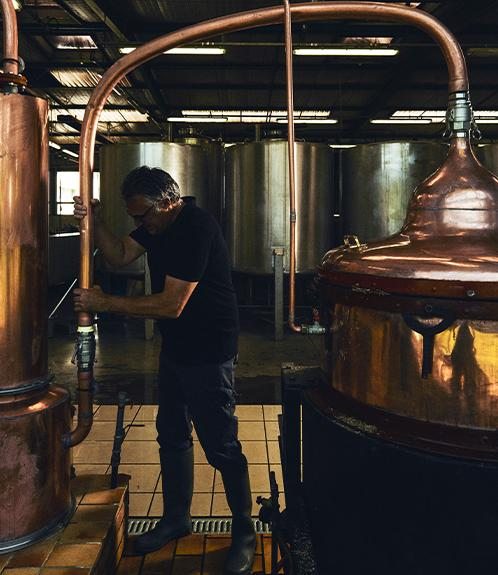 alambic distillerie Meunier à saint-quentin-sur-isère