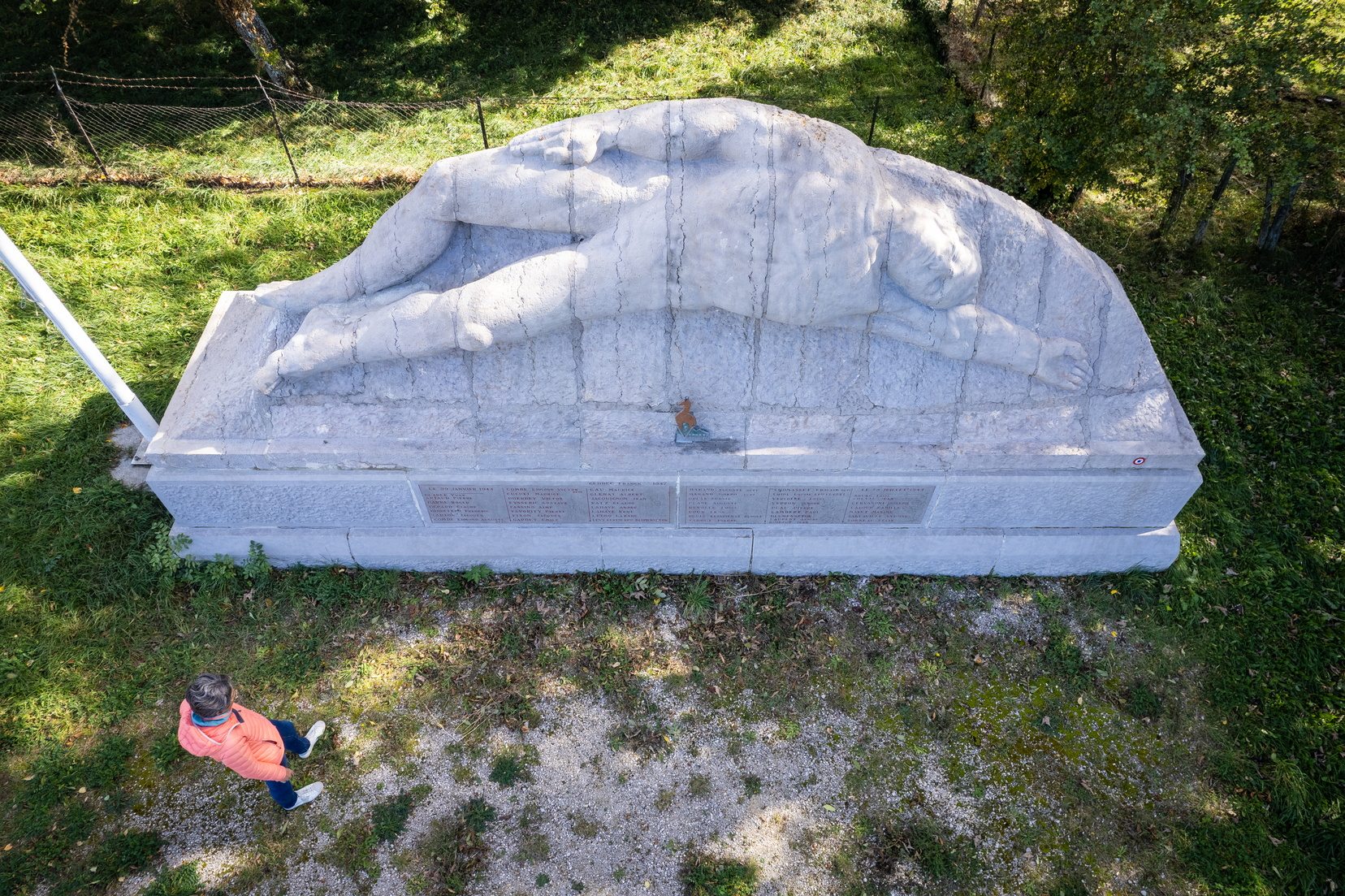 Gisant à Malleval-en-Vercors Résistance