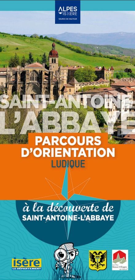 Corso di orienteering per bambini a Saint-Antoine-l'Abbaye